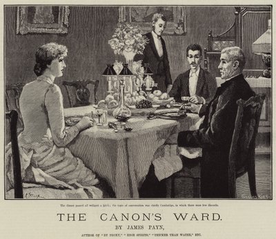 El pupilo del canónigo, por James Payn de Gunning King